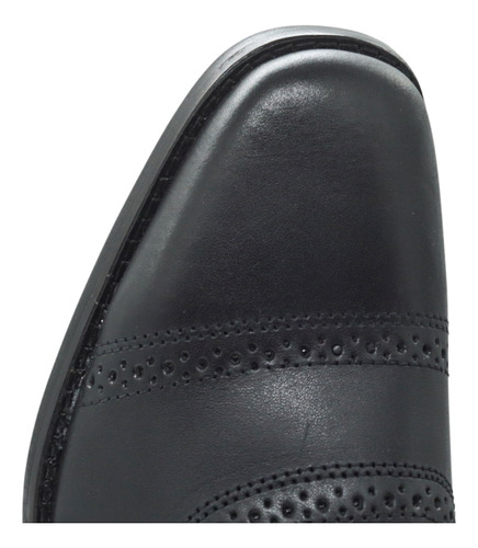 Zapato Vestir Hombre Triples Piel Borrego Vaqueta 36151