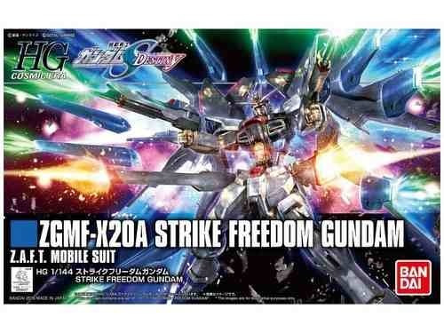 Figura de acción  ZGMF-X20A Strike Freedom Gundam de Bandai Hobby - High Grade Universal Century