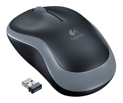 Mouse Inalámbrico Óptico Logitech M185 Negro Wireless 2.4ghz