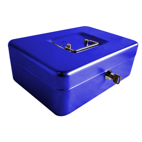 Cofre Portavalores RD Caja Fuerte Monedero N°2 Color Azul