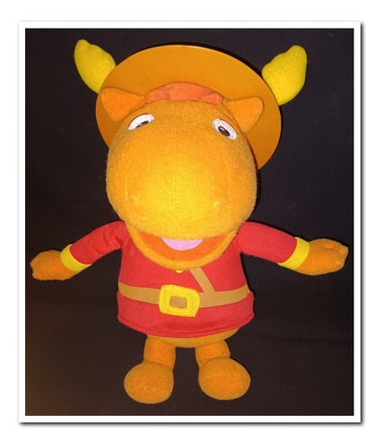 Tyrone Backyardigans, Peluche 35x30 Cms. Aprox. + 3 Pilas Aa (Usado)