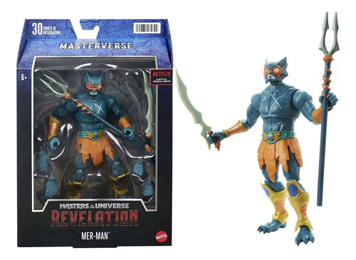 Mer-man Masters Of The Universe Revelation Masterverse