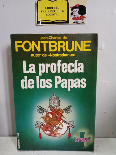 La Profecía De Los Papas - Jean - Charles De Fontbrune