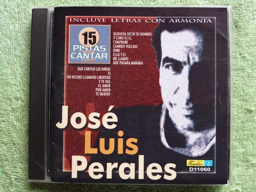 Eam Cd 15 Pistas Para Cantar Como Jose Luis Perales 2001