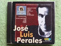 Comprar Eam Cd 15 Pistas Para Cantar Como Jose Luis Perales 2001