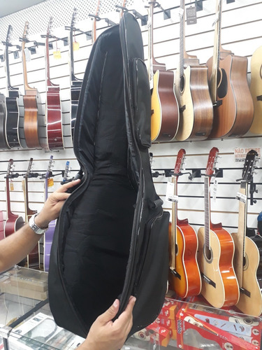 Imagem 5 de 9 de Capa De Violão Clássico Acolchoada Modelo Luxo Case Bag