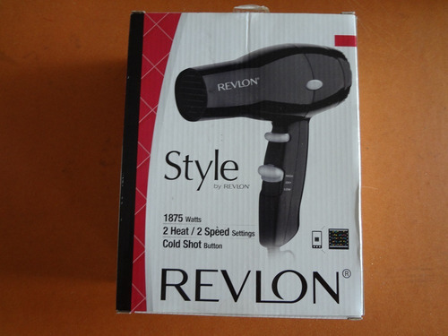 Secador Revlon Ionico De 1875 W C/ Control Frizz