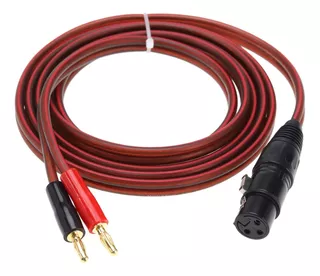 Xlr To Banana Speaker Cable Dual Banana To Xlr Cable ...