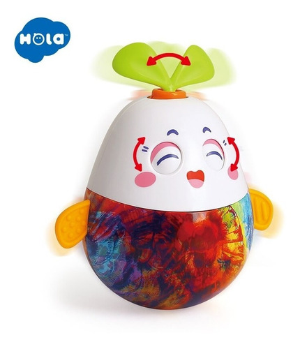 Sonajero Conejo Roly Poly Hola 3132 Musical Tente En Pie Edu