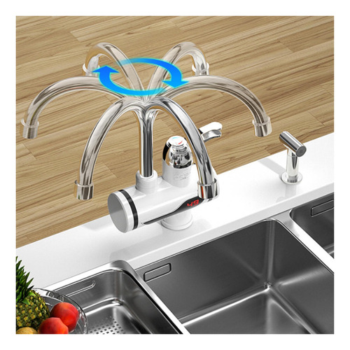 . Calentador De Agua Eléctrico Sin Tanque Bajo Adaptador