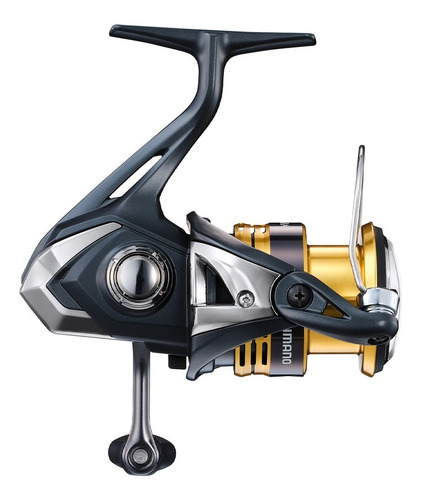 Reel Frontal Shimano Sahara 500 Fj Spinning Pejerrey Color Negro Lado De La Manija Derecho/izquierdo