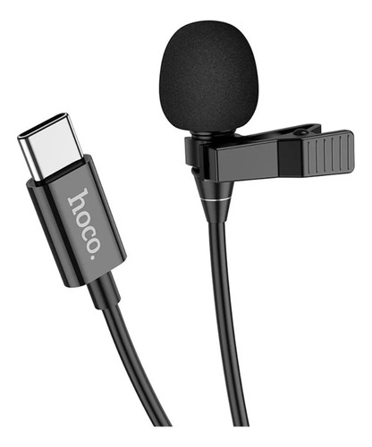 Microfono Externo Hoco L14 Tipo C Negro