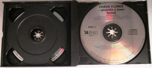 Chava Flores - Picardia Y Buen Humor 5 Cd (Usado)