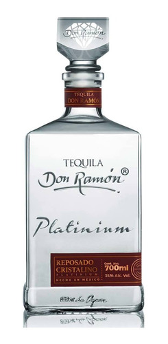 Imagen 1 de 1 de Tequila Don Ramón Reposado Cristalino Platinium 750ml