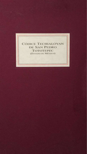 Códice De Techialoyan De San Pedro Tototepec