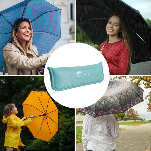 Estuche De Transporte Para Paraguas Mojados Bolsa Plegable P