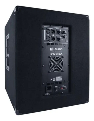 Caixas De Som Amplificada K-audio Sw415a + 2 Tp12a