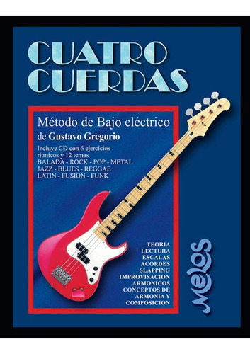 Cuatro Cuerdas: Método De Bajo Eléctrico (bajo - Metodo  