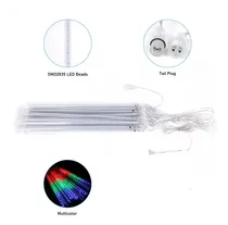 Comprar Tiras Led Lagrima Adorno Decoración Exteriores Efecto Lluvia