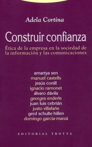 Libro Construir Confianza: Ética De La Empresa En La Socied