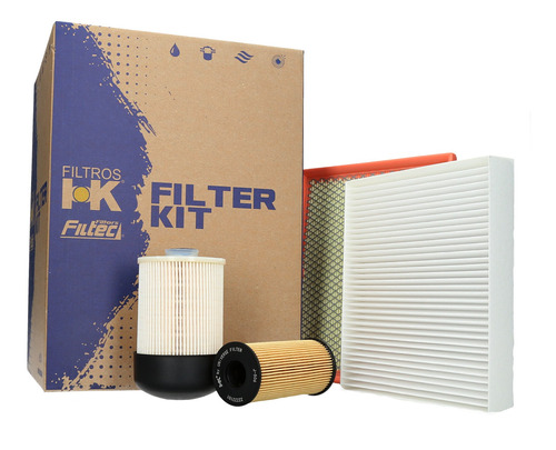 Kit Filtros Aire + Aceite + Petróleo + Polen Nissan Np3002.3