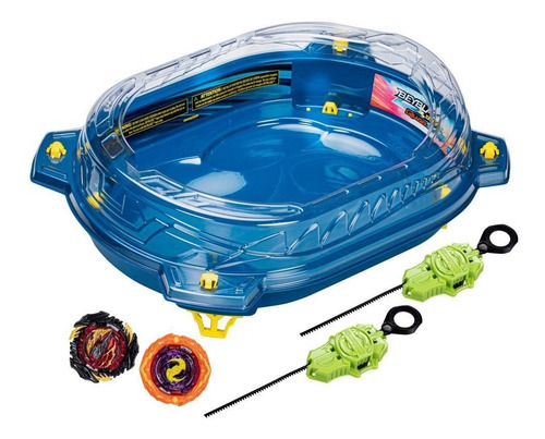 Beyblade Burst Quadstrike Estadio Set Thunder Edge Original
