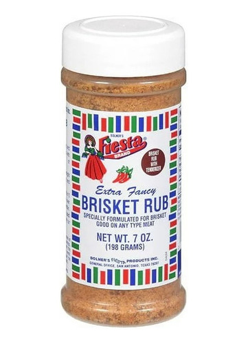 Fiesta Brisket Rub Seasoning 198 G