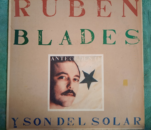 Disco De Vinilo Rubén Blades Y Son Del Solar  Antecedente 