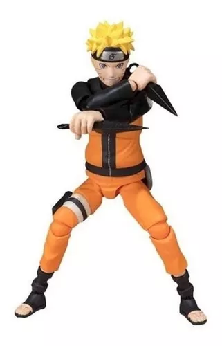 Boneco Articulado - Naruto - Uzumaki Naruto - 15 cm - Fun