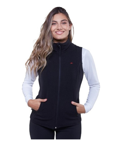 Chaleco Polar Montagne Aradia Mujer Abrigo Frisado Premium