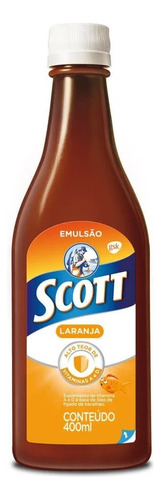 Emulsión Scott de 400 ml de vitamina A y D