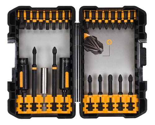 Set 26 Piezas Atornillar Impact Torsion Dewalt Dt70600t-qz