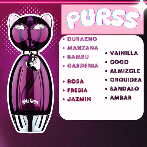 Duo De Perfumes Katy Perry Meow + Purrs 100ml Para Dama Edp
