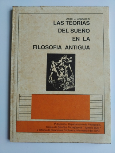 Libro Las Teorías Del Sueño En La Filosofía Antigua 