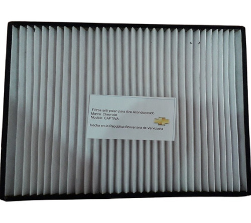 Filtro Antipolem Cabina Aire Acondicionado Chevrolet Captiva