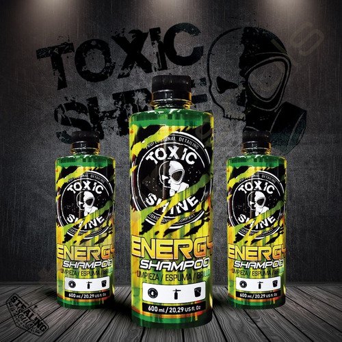 Imagen 2 de 10 de Toxic Shine | Kit / Combo Lavado & Sellado | Energy | Detail