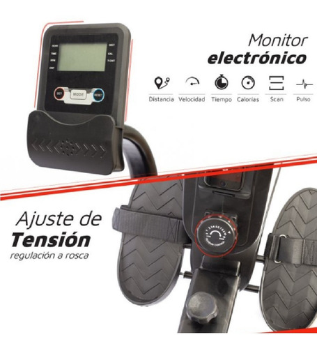 Imagen 6 de 10 de Remo Magnetico Arg-905 + Mini Bike Jy 8207
