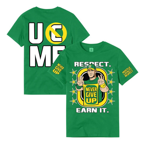 Polera John Cena Wwe Original Earn