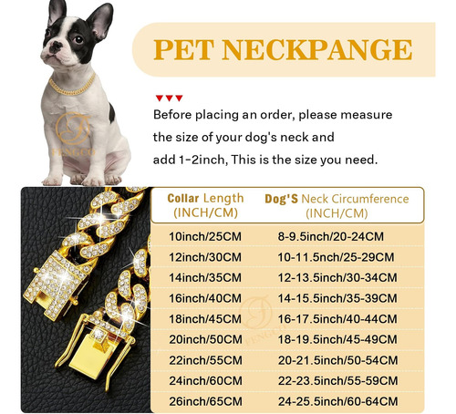 Lujoso Collar Para Perro Correa Resistente Comoda Mascotas