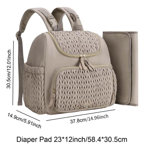 Bolsa De Fraldas De Bebê Mochila Pequena Para Fraldas Itens