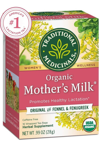 Te Mothers Milk Para Lactancia - g a $1425