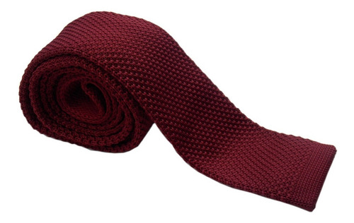 Corbata Tejida 100% Poliester 1.45 Mts. Color Marrón