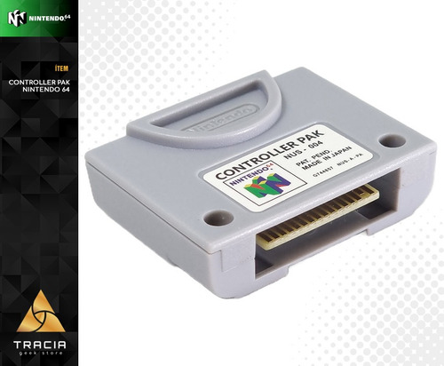 Imagen 1 de 5 de [ Controller Pak N64 ] Memory Pack Nintendo 64