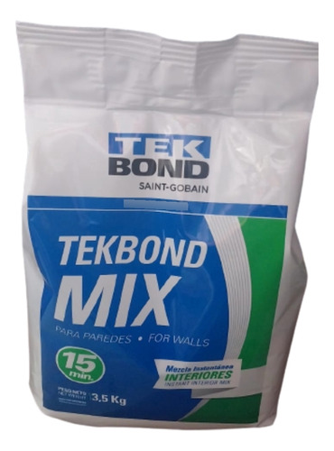 Enduido Para Techo Paredes Interiores 3.5kg Tek Bond