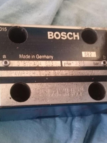 Válvula Rexroth 4wrpeh 6 C3 B40l-20/g24k0/a1m,mnr:0811404603 (Usado)