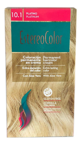  Coloración Permanente En Kit Estereocolor Tono 101 Platino