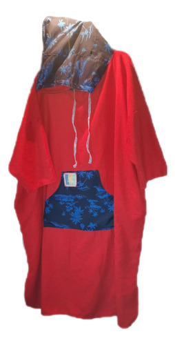 Poncho Cambiador Con Mangas ( Surf, Piscina, Playa)