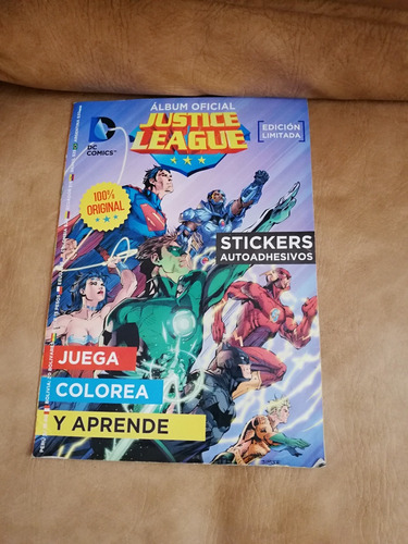 Justice League , Dc ,album Cromos Completo