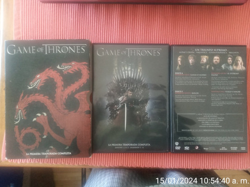 Game Of Thrones Primera Temporada Dvd