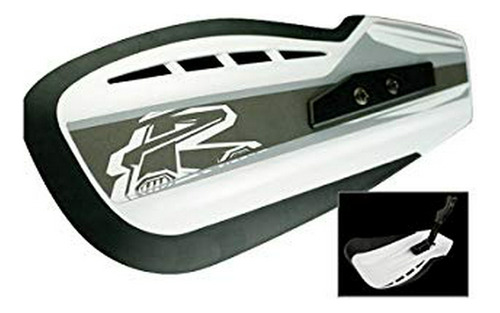 Renthal Moto Handguards  White 